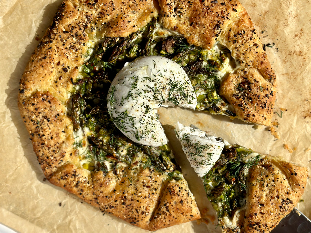 ASPARAGUS & BURRELLA GALETTE